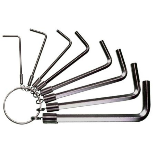 Kit of 10 Allen wrenches