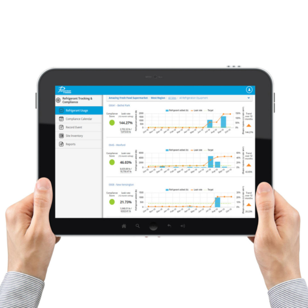 Parasense Refrigerant Tracking and Compliance Software